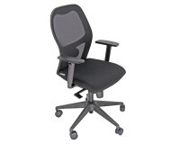 Seduta operativa Hubble Pro Memory HUHUPM - con braccioli regolabili - nero - Unisit