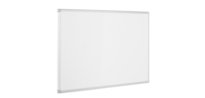 Lavagna magnetica Earth - smaltata - 90 x 120 cm - bianco - Bi-Office