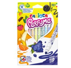 Pennarelli Perfume - punta 4,0 mm - colori assortiti - Carioca - astuccio 12 pezzi