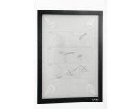 Cornice adesiva - Duraframe Wallpaper - A4 - 21 x 29,7 cm - nero - Durable