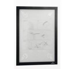 Cornice adesiva - Duraframe Wallpaper - A4 - 21 x 29,7 cm - nero - Durable