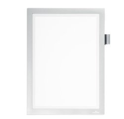 Cornice Duraframe - magnetica - A4 - 21 x 29,7 cm - argento - Durable