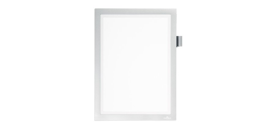 Cornice Duraframe - magnetica - A4 - 21 x 29,7 cm - argento - Durable