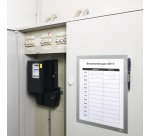 Cornice Duraframe - magnetica - A4 - 21 x 29,7 cm - argento - Durable