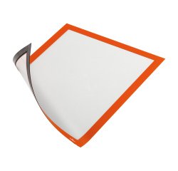 Cornice Duraframe Magnetic - A4 - 21 x 29,7 cm - arancio - Durable