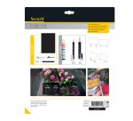 Tag - 21 x 29,7 cm (A4) - nero - Securit - set 5 pezzi