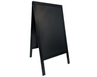 En_panneaux trottoir woody noir