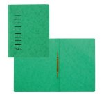 Cartellina semplice con pressino- 265 gr - A4 - cartone pressato - verde - Pagna