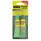 Colla bicomponente Plus 90 min - 30 ml (2x15ml) - trasparente - UHU