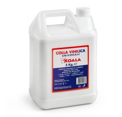 Colla vinilica universale - 5 kg - bianco - Koala