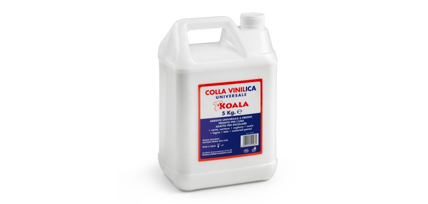 Colla vinilica universale - 5 kg - bianco - Koala