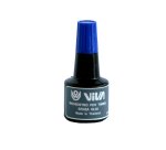 Inchiostro per cuscinetti - a base alcool - 30 gr - blu - Viva