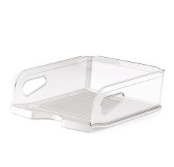 Vaschetta portacorrispondenza - Maxi - 34,5x27,8x11 cm - cristallo - Arda