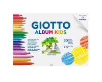 Album Kids 5+ - A4 - 90gr - 30 fogli - Giotto