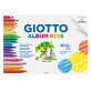 Album Kids 5+ - A4 - 90gr - 30 fogli - Giotto