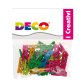 Mollettine mini - in legno - colori neon - 25 mm - Deco - conf. 45 pezzi