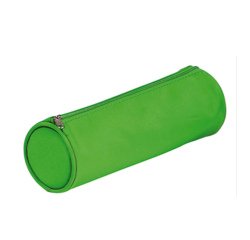 Astuccio Tombolino Basic con cerniera - 22x8Ø8cm - verde - Pagna