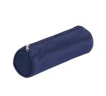 Astuccio Tombolino Basic con cerniera - 22x8Ø8cm - blu - Pagna