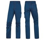 Pantalone da lavoro Deltaplus Panostrpa, blu/arancio