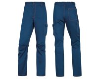Pantalone da lavoro Deltaplus Panostrpa, blu/arancio