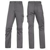 Pantalone da lavoro Deltaplus Panostrpa, grigio/nero