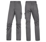 Pantalone da lavoro Deltaplus Panostrpa, grigio/nero