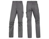 Pantalone da lavoro Deltaplus Panostrpa, grigio/nero