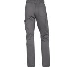 Pantalone da lavoro Deltaplus Panostrpa, grigio/nero