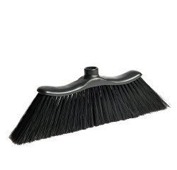 Scopa Onda - per interni - 37 x 4 x 12 cm - nero - PerfettoFactory