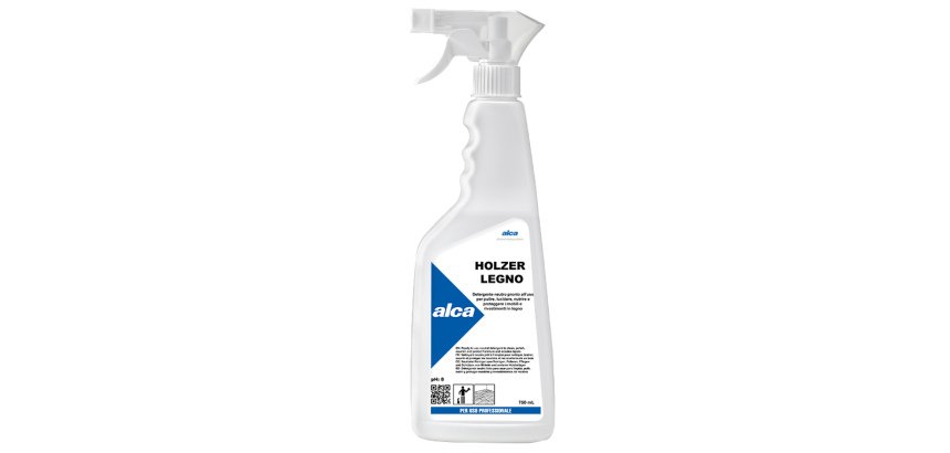 Detergente legno Holzer - trigger da 750 ml - Alca