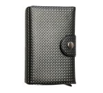 Portacard Wally Carbon - 6x9,5cm - grigio - Alplast