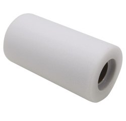 Tulle in rotolo - bianco - 12,5cmx25mt - Big Party