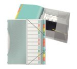 Classificatore colour'lce - 12 divisori - dorso 2 cm - 26,6x32 cm - multicolore - Esselte