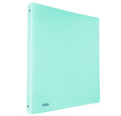 Raccoglitore Pastel - 22 x 30 cm - 4 anelli tondi 30 mm - PP - celeste - Favorit