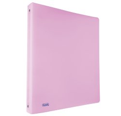 Raccoglitore Pastel - 22 x 30 cm - 4 anelli tondi 30 mm - PP - glicine - Favorit