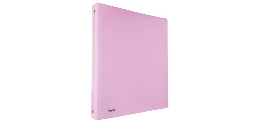 Raccoglitore Pastel - 22 x 30 cm - 4 anelli tondi 15 mm - PP - glicine - Favorit