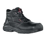 Calzatura di sicurezza Texas UK S3 SRC Rock&roll - pelle grana mina idrorepellente - numero 37 - nero - U-Power