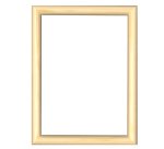Cornice in legno e crilex - A4 - legno naturale - Methodo