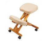 Sgabello ergonomico Minneapolis - bianco - Serena Group