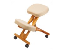 Sgabello ergonomico Minneapolis - bianco - Serena Group