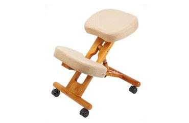 Sgabello ergonomico Minneapolis - bianco - Serena Group