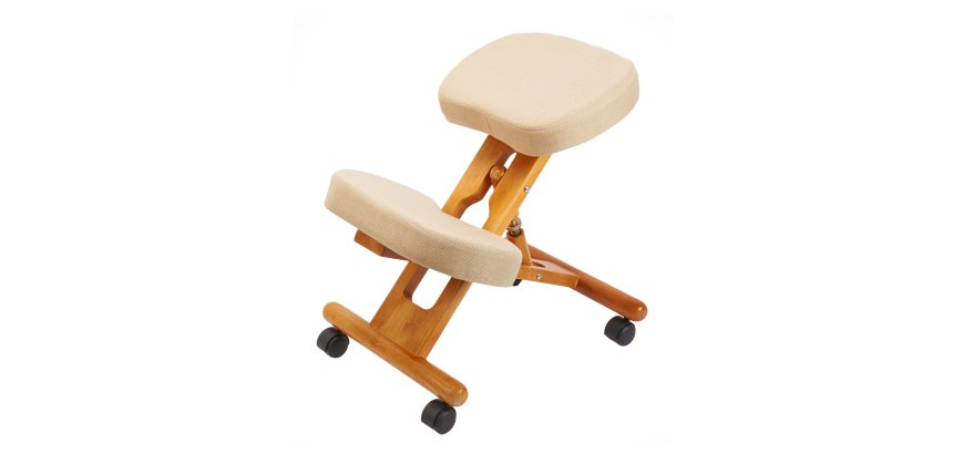 Sgabello ergonomico Minneapolis - bianco - Serena Group