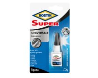 Colla istantanea universale Super - 7,5 gr - trasparente - Bostik