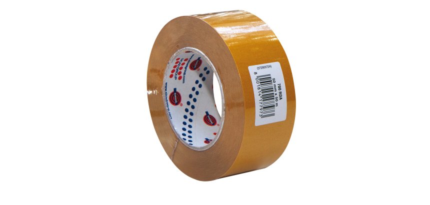 Nastro biadesivo 700RDA - confezionato singolarmente - 50 mm x 50 m - trasparente - Eurocel