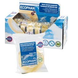 Nastro adesivo Ecophan - in caramella - 1,5 cm x 33 m - trasparente - Eurocel