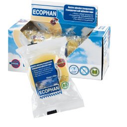 Nastro adesivo Ecophan - in caramella - 1,9 cm x 33 m - trasparente - Eurocel