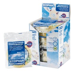 Nastro adesivo Ecophan - in caramella - 1,9 cm x 66 m - trasparente - Eurocel