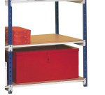 Ripiani per scaffali RANG'ECO - 68 x 100 cm - truciolato - Paperflow - set 5 pezzi