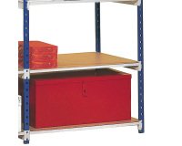 Ripiani per scaffali RANG'ECO - 68 x 100 cm - truciolato - Paperflow - set 5 pezzi