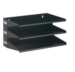 Portadocumenti Sorter Rack - 36 x 20,5 x 25 cm - 3 scomparti - nero - Durable